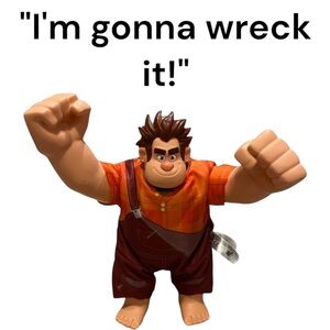 BANDAI DISNEY Wreck-It Ralph 2 Breaks The Internet 12” Sound Talking Figurine